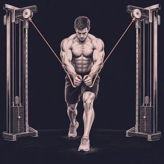 Cable Crossover exercise demonstration