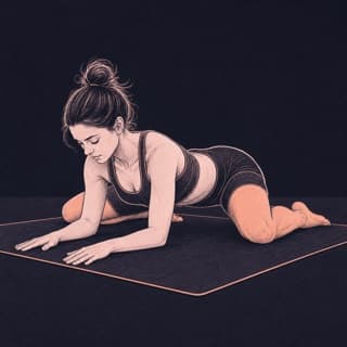 Frog Stretch exercise demonstration