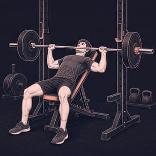 Incline Bench Press exercise demonstration