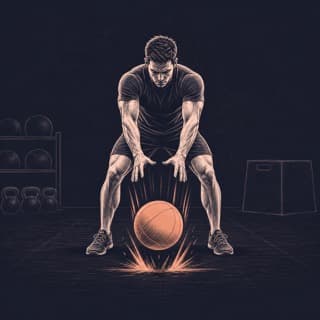 Medicine Ball Slam exercise demonstration