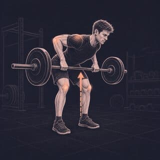 Pendlay Row exercise demonstration
