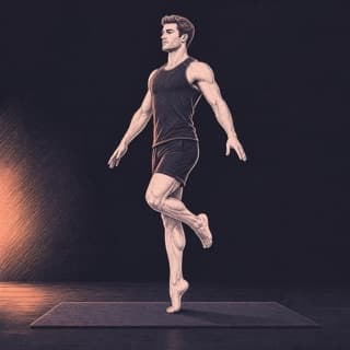 Single-Leg Calf Raise exercise demonstration