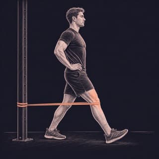 Terminal Knee Extension exercise demonstration