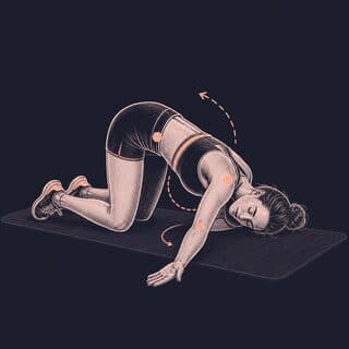 Thread the Needle exercise demonstration